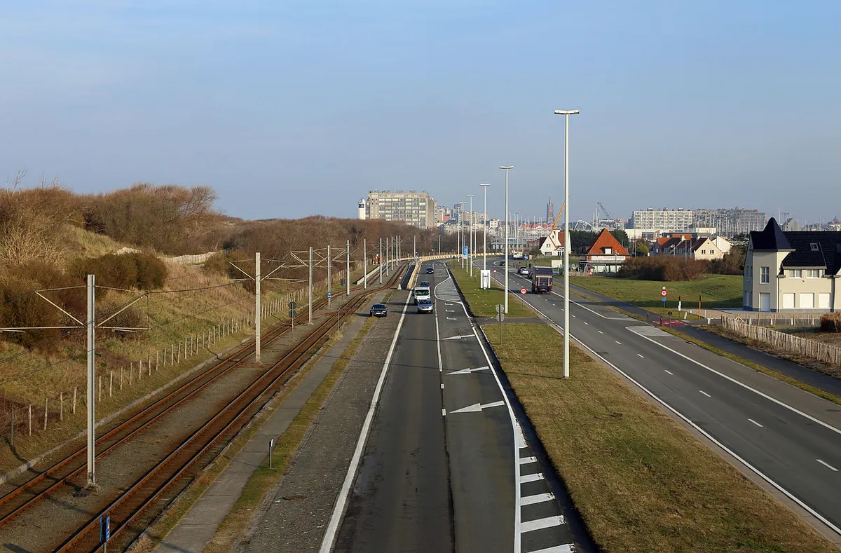 Harendijke beach area near Wenduine, De Haan municipality