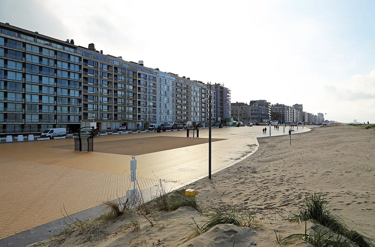 Nieuwpoort-Bad coastal area near Groenendijk dog beach