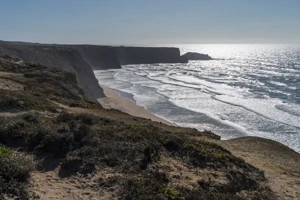 Praia da Carreagem in Aljezur, Algarve, Portugal