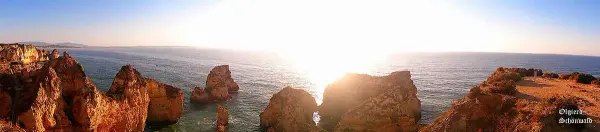 Praia do Barranco do Martinho in Lagos, Algarve, Portugal