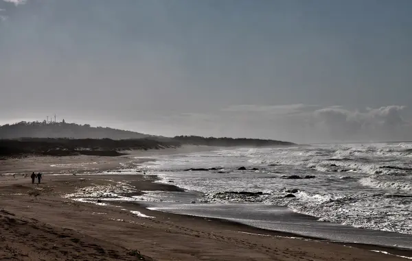 Praia do Canto Marinho beach in Viana do Castelo, Portugal
