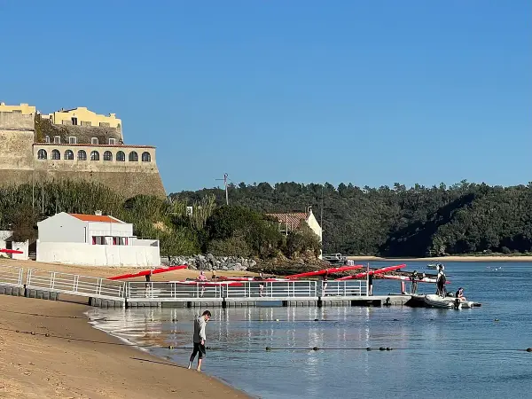 Praia do Malhao on the Alentejo coast, Portugal