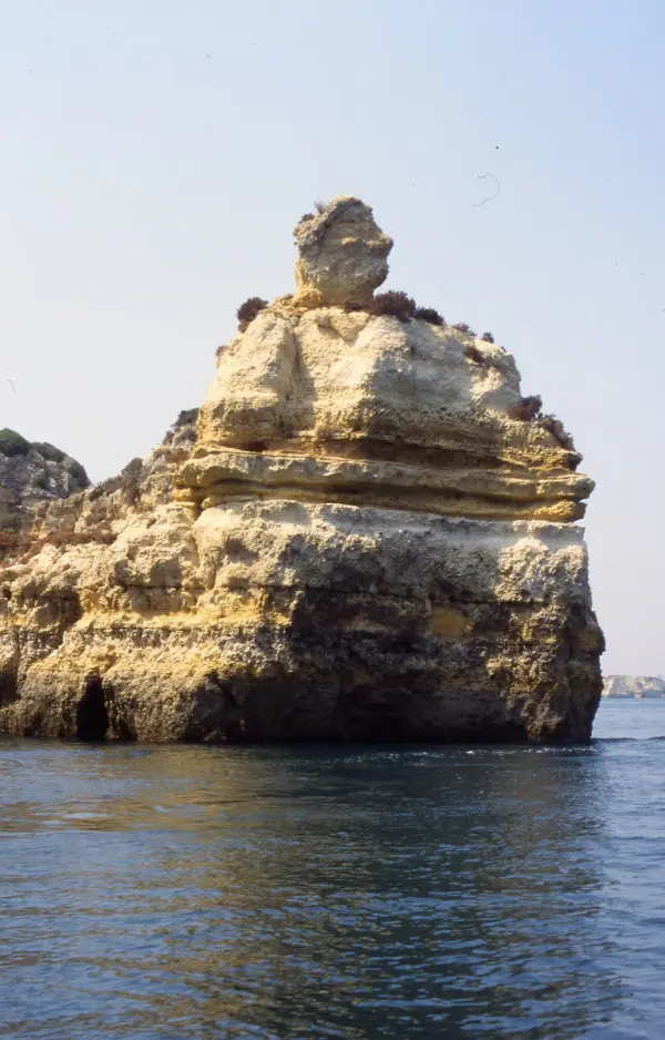 Praia do Pinhao in Lagos, Algarve, Portugal