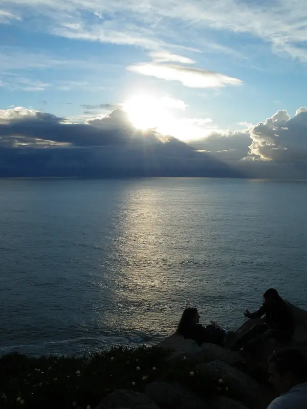 Praia Pequena in Sintra, Portugal